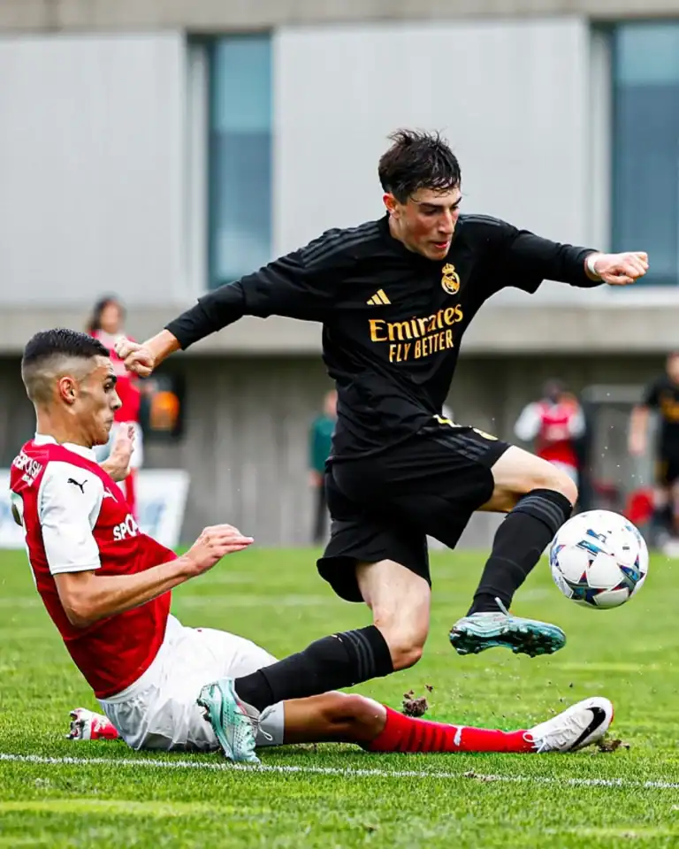SC Braga empata com o Real Madrid na&nbsp;Youth League