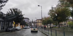 Atenção à estrada. Chuva persistente vai continuar em Braga