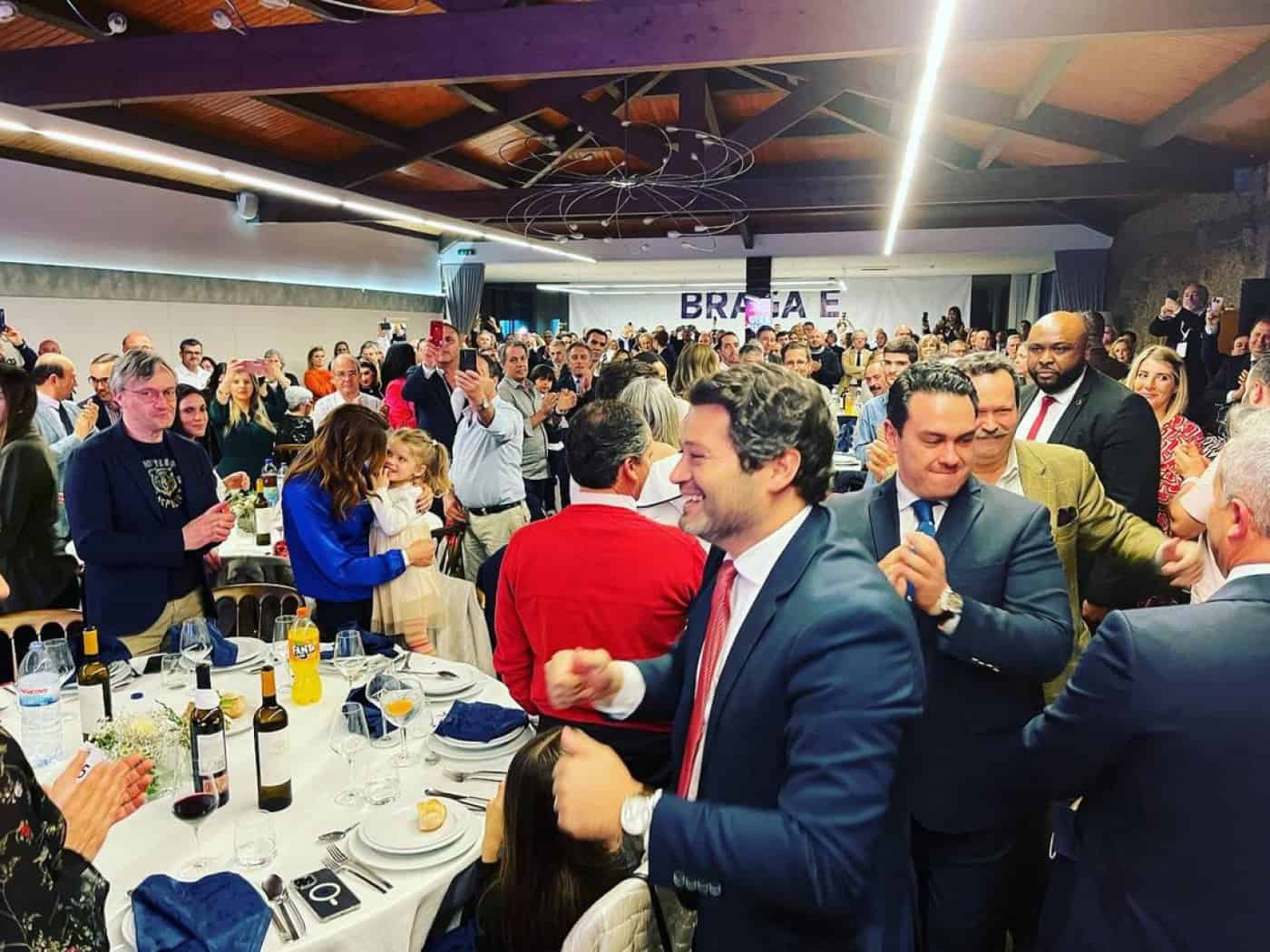 Ventura defende legalidade de jantar-comício em Braga em tempo de pandemia&nbsp;