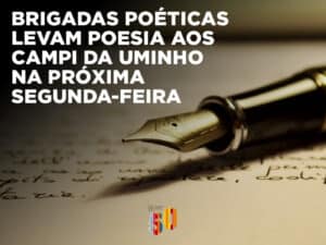 Cinquentenário da UMinho traz poesia a Gualtar e Azurém