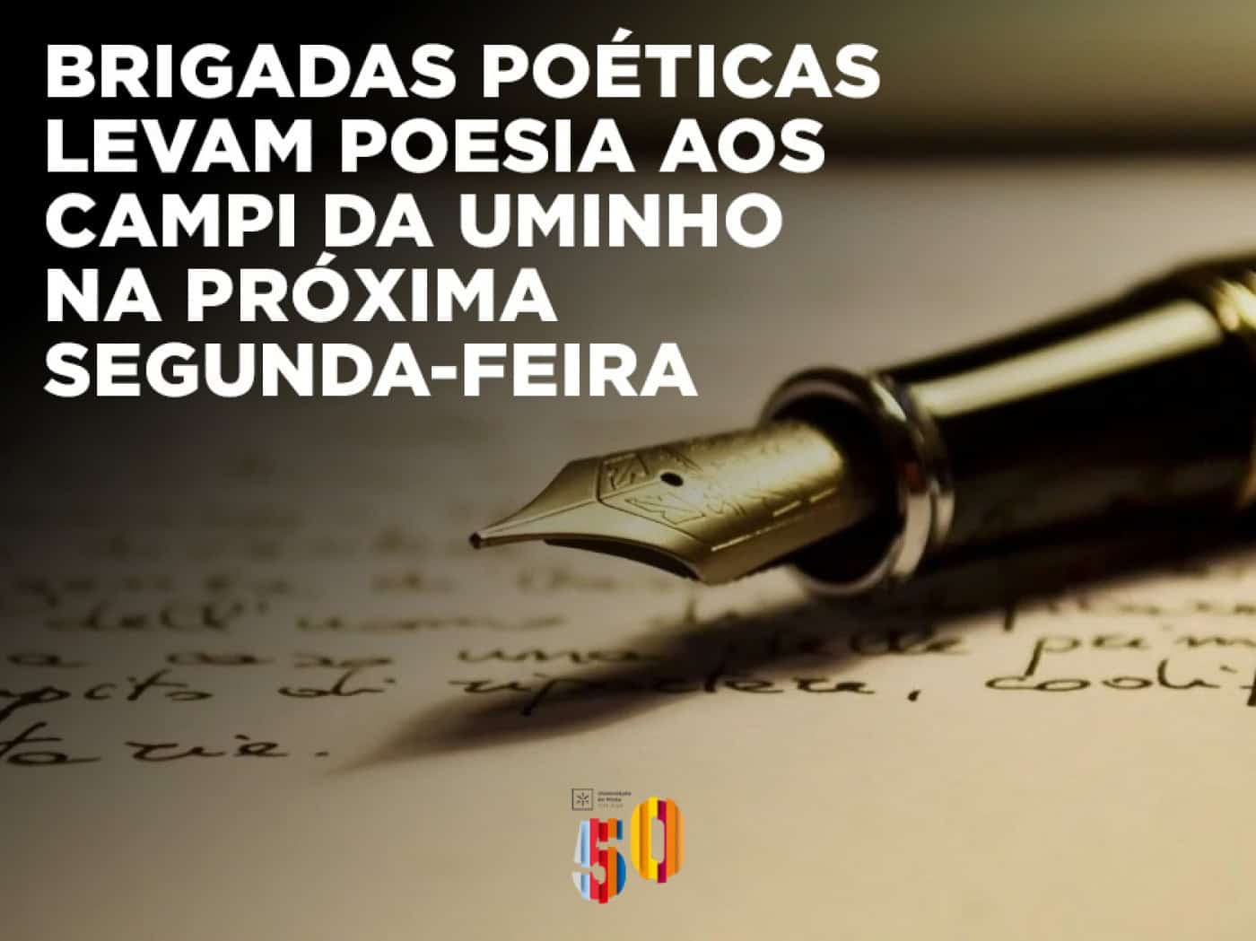Cinquentenário da UMinho traz poesia a Gualtar e Azurém