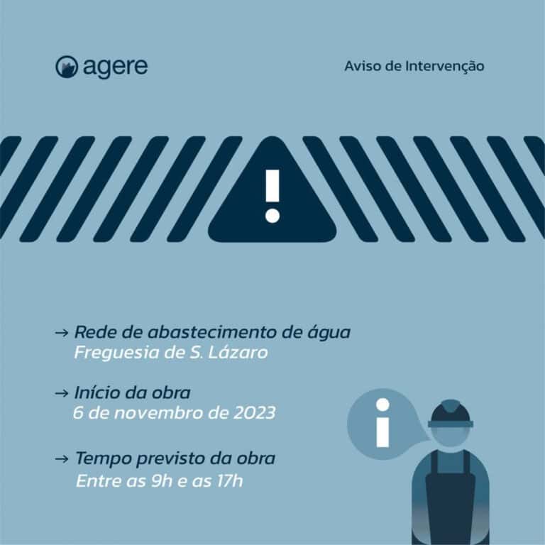 Obras na Av. da Liberdade vão deixar várias ruas de Braga sem água 2ª feira