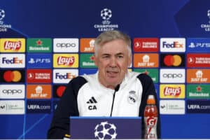 Carlo Ancelotti espera um Sporting de Braga no Bernabéu a "tentar pontuar"&nbsp;