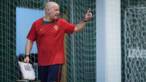 Selecionador Jorge Braz homenageado em Chaves