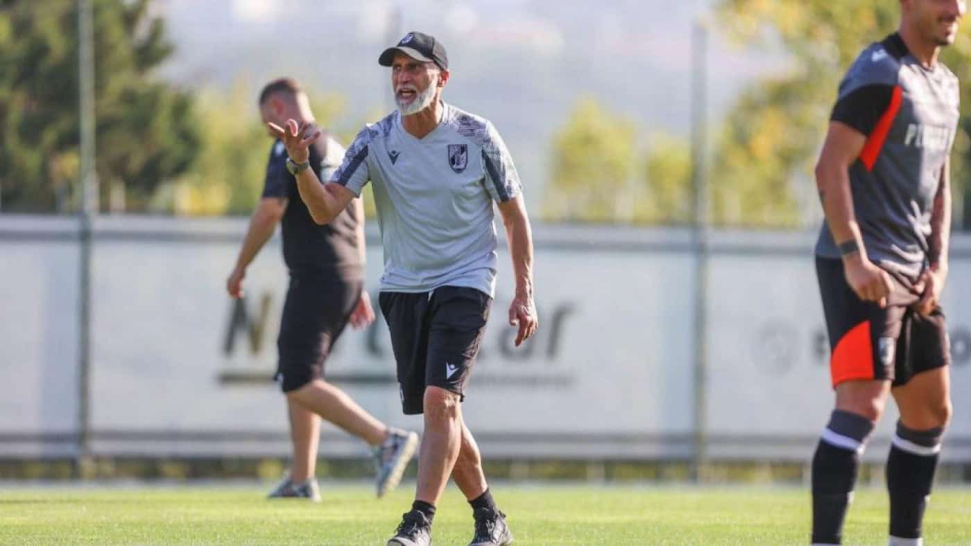 Treinador do Vitória SC quer dominar na receção ao FCP