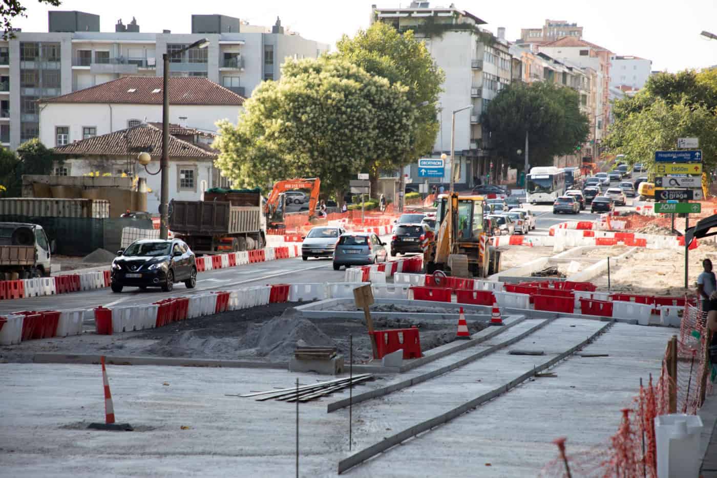Condicionamentos ao trânsito no centro de Braga a partir de 22 de novembro