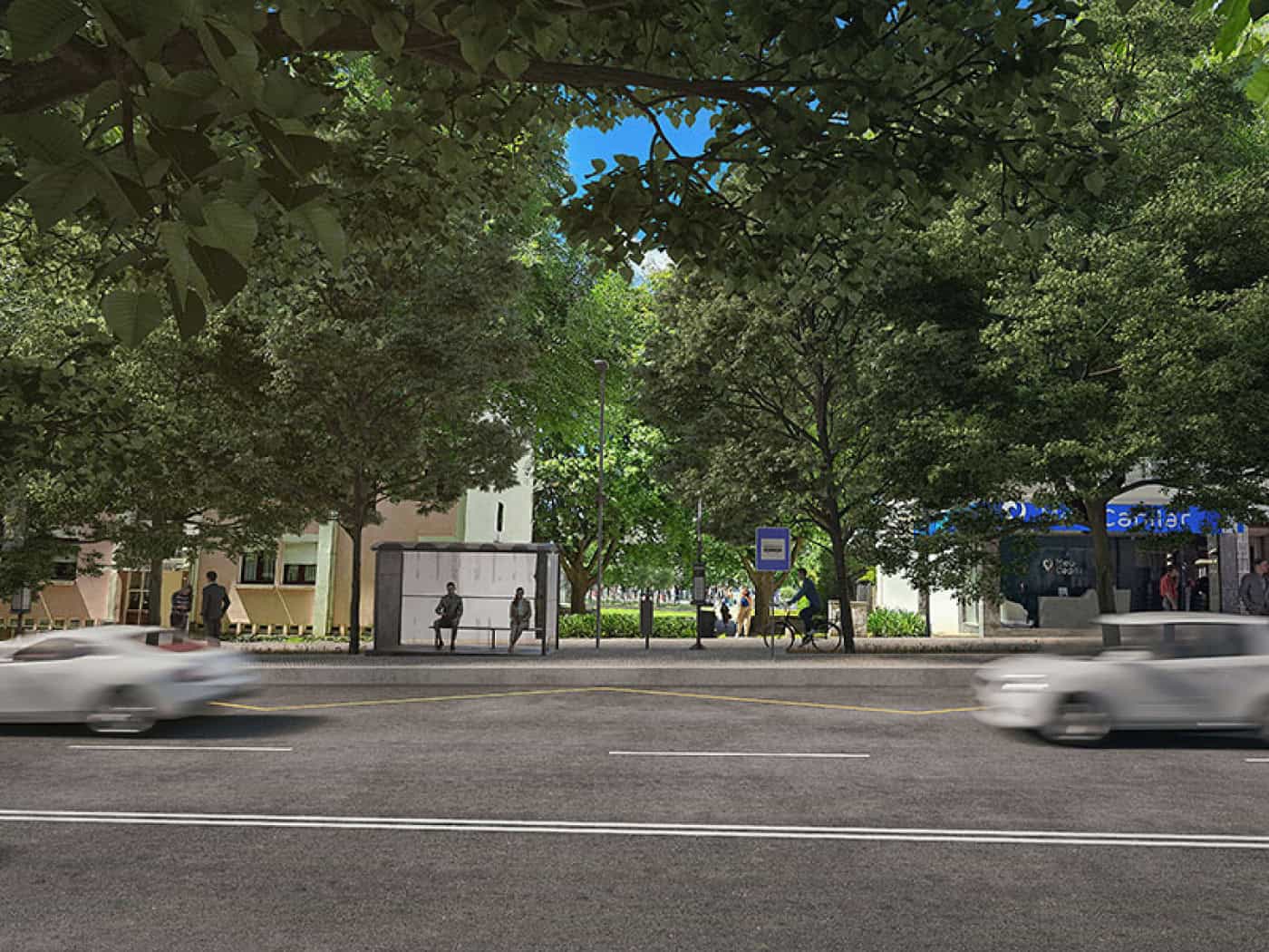 Av. Liberdade. Circulação parcial será retomada a partir de quarta-feira