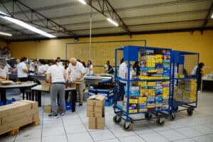 Banco Alimentar de Braga há três anos sem utilizar totalidade de armazém por risco de queda  