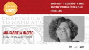 António Ferreira recebe&nbsp;Ana Gabriela Macedo no 'Livros com RUM – Os Autores ao Vivo'