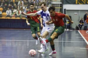 Portugal vence Finlândia e apura-se para o Mundial de futsal 