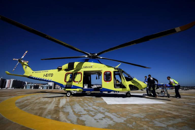 Dois dos quatro helicópteros de emergência do INEM deixam de operar à noite&nbsp;