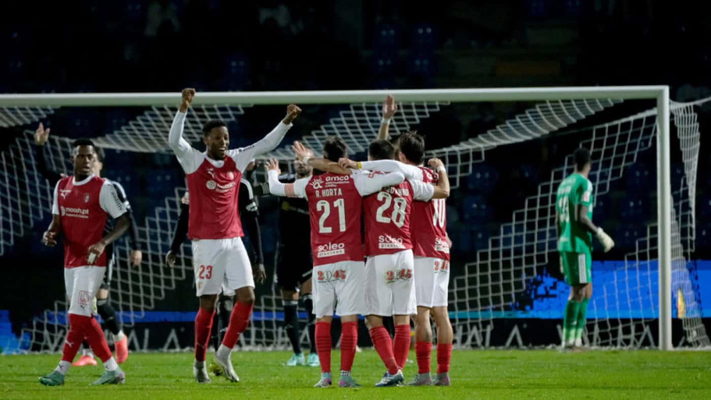 SC Braga fecha 2023 com vitória em Rio Maior