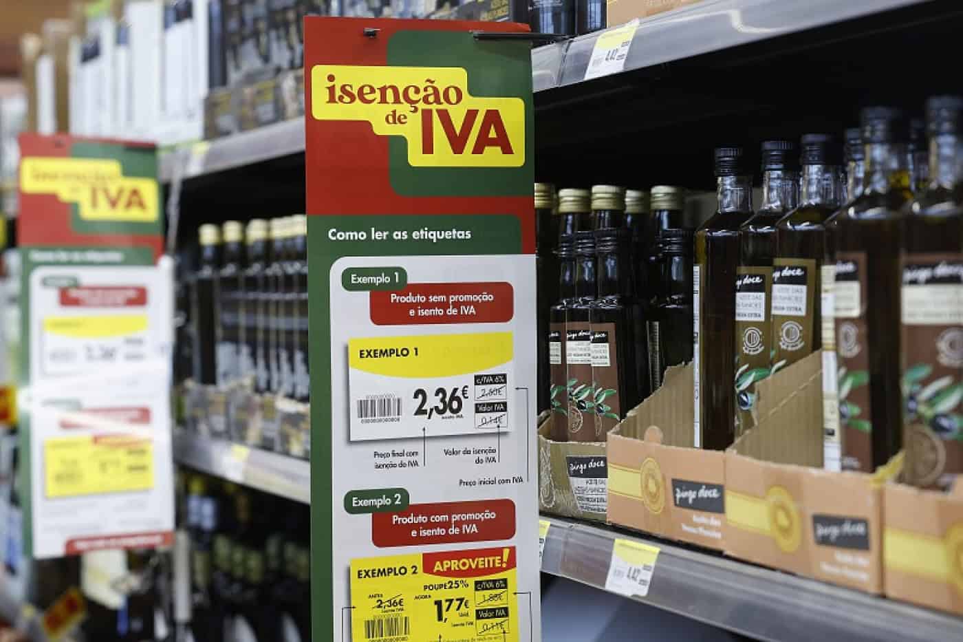 IVA no cabaz de 46 produtos vai ser reposto de forma imediata 6.ª feira