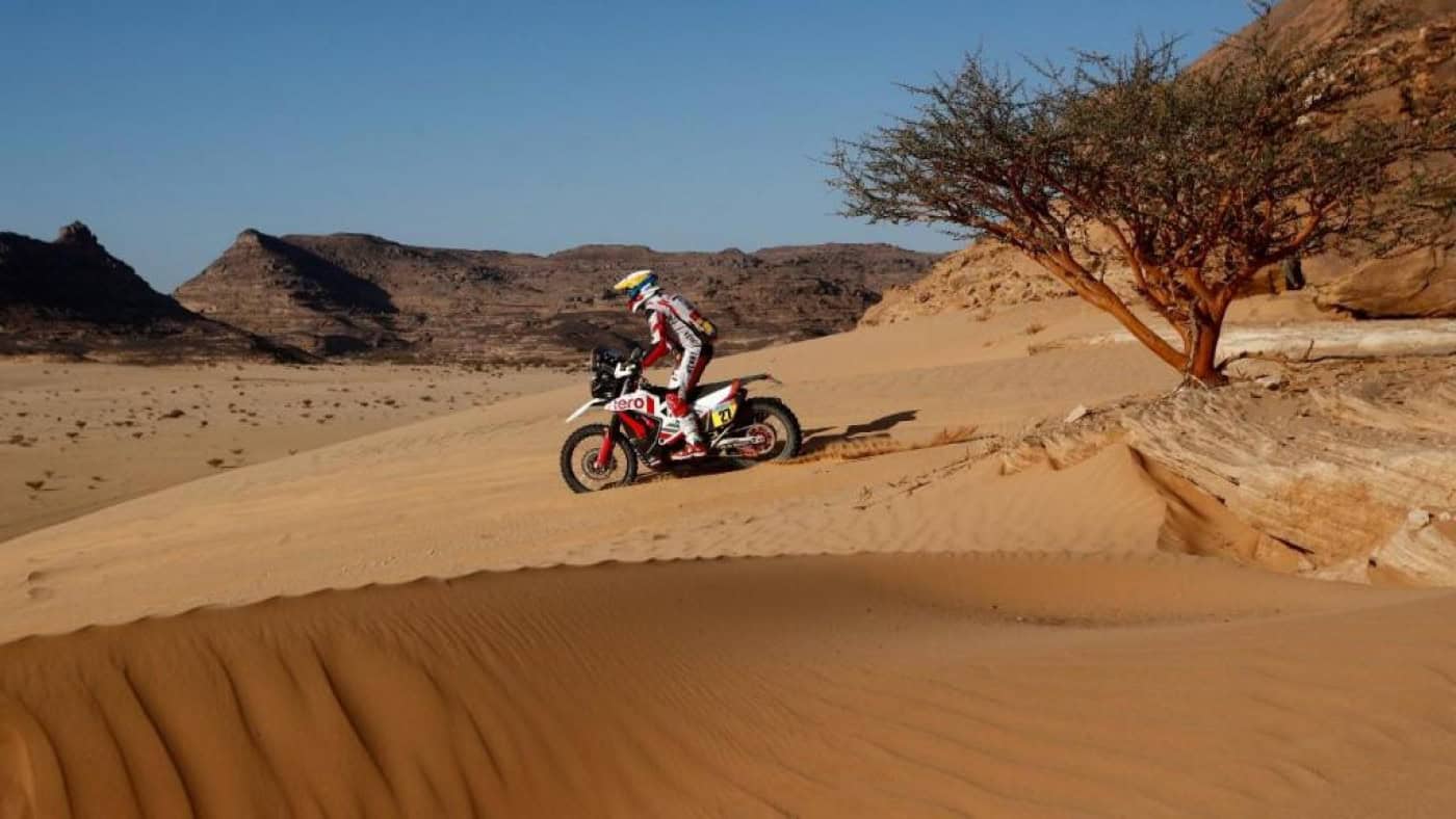 Joaquim Rodrigues Jr. desiste na primeira etapa do Dakar2024 devido a queda&nbsp;