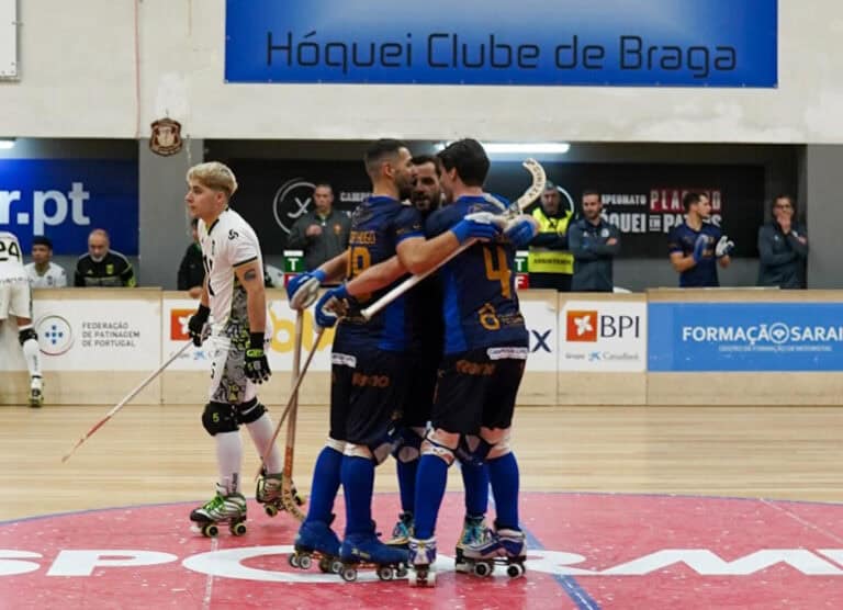 Hóquei Clube de Braga vence Valongo e está em 9º lugar no campeonato