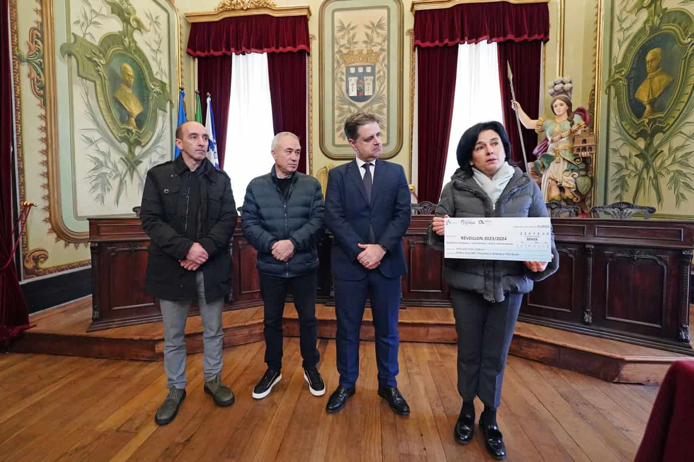 VAP recebe 22 mil euros da receita da Passagem de Ano em Braga