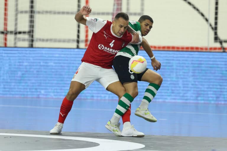 SC Braga vence Sporting e lidera tabela classificativa de Futsal