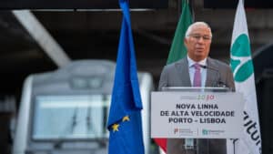 Concurso para o primeiro troço da alta velocidade lançado hoje com a presença de António Costa&nbsp;