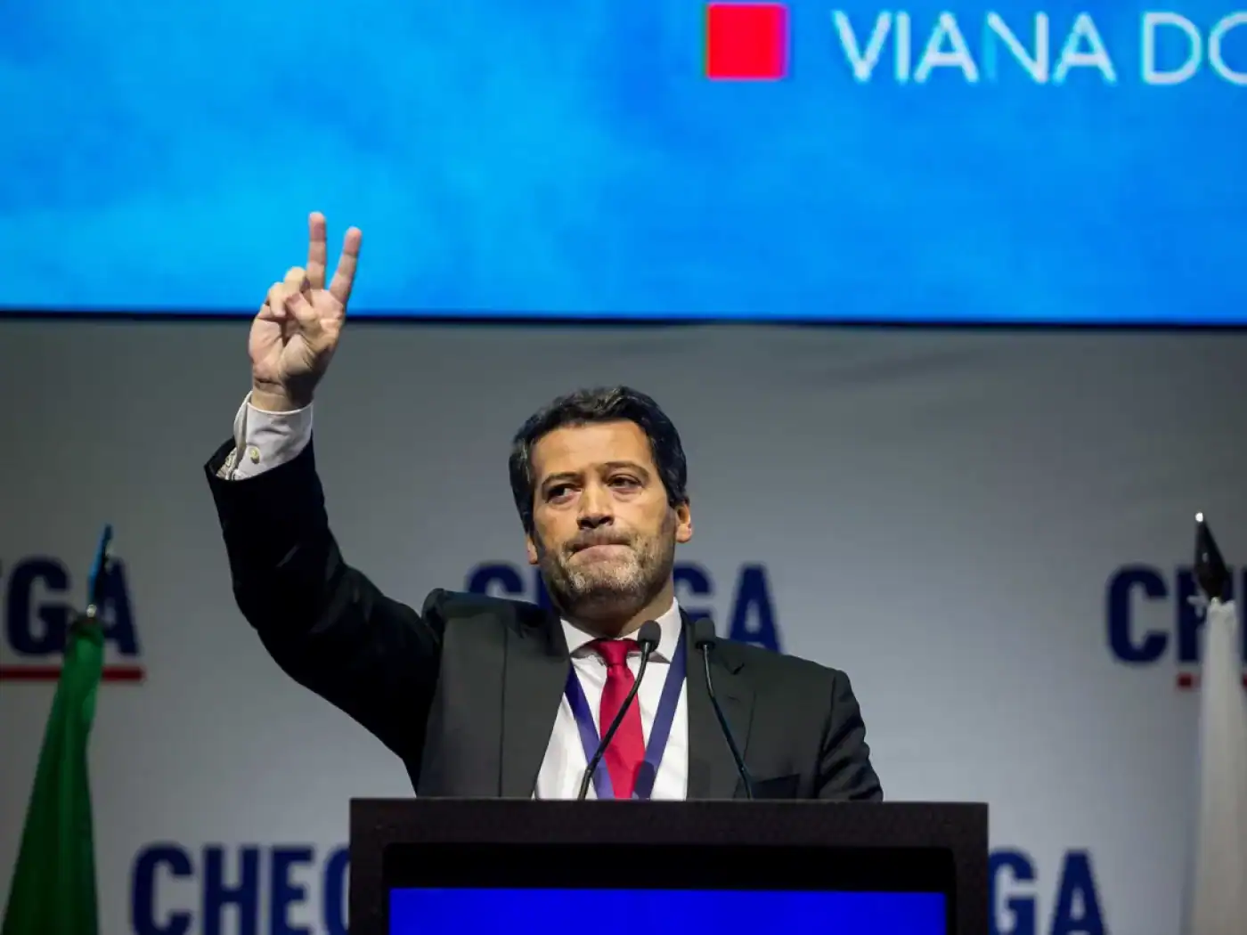 André Ventura reeleito presidente do Chega com 98,9% dos votos