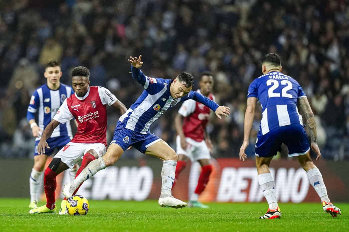 SC Braga perde no Dragão e termina 1.ª volta do campeonato em 4.º lugar