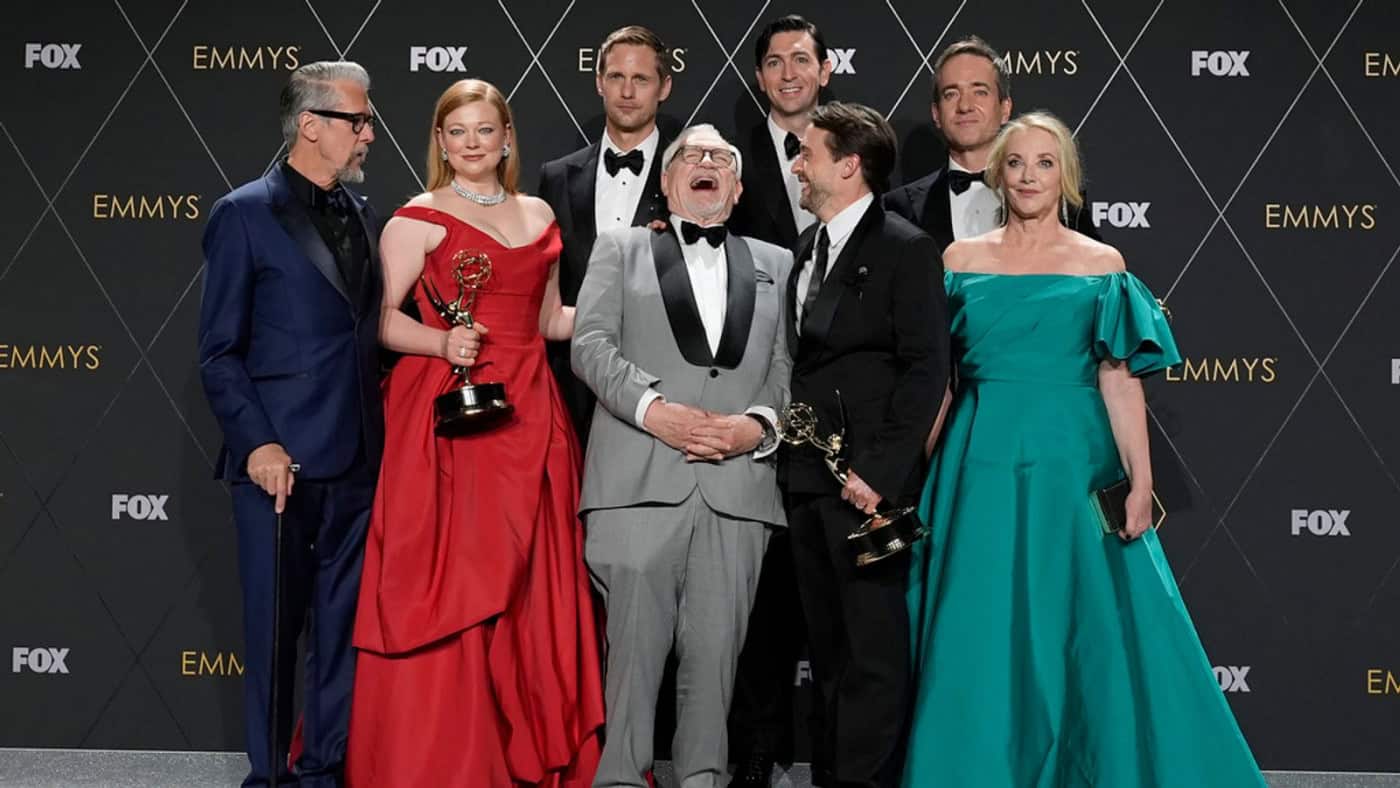 “Succession”, “The Bear” e “Rixa” levam maiores prémios da grande noite dos Emmys