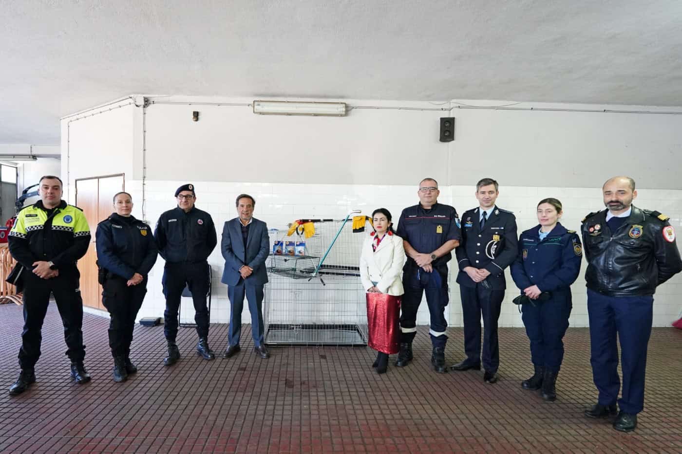 Câmara de Braga entrega kits de proteção animal às forças de Proteção Civil