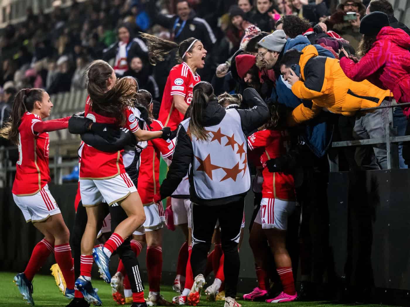 Benfica nos 'quartos' da Liga dos Campeões feminina