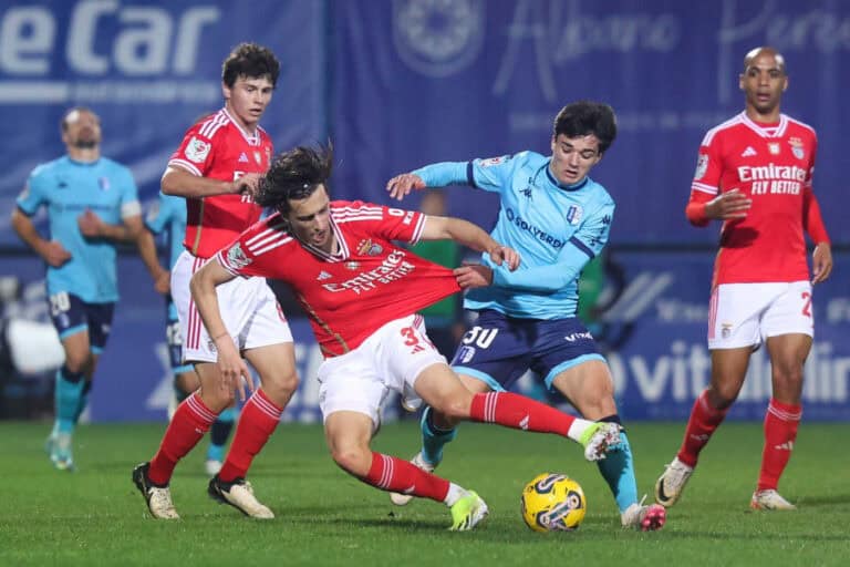 Vizela perde em casa com o SL Benfica e fica pelo caminho na Taça de Portugal
