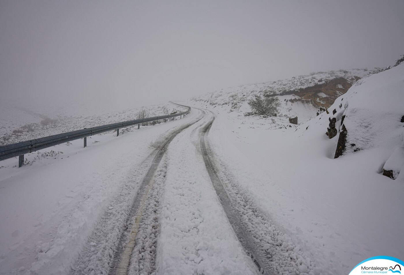 Previsão de queda de neve coloca distrito de Braga em alerta vermelho