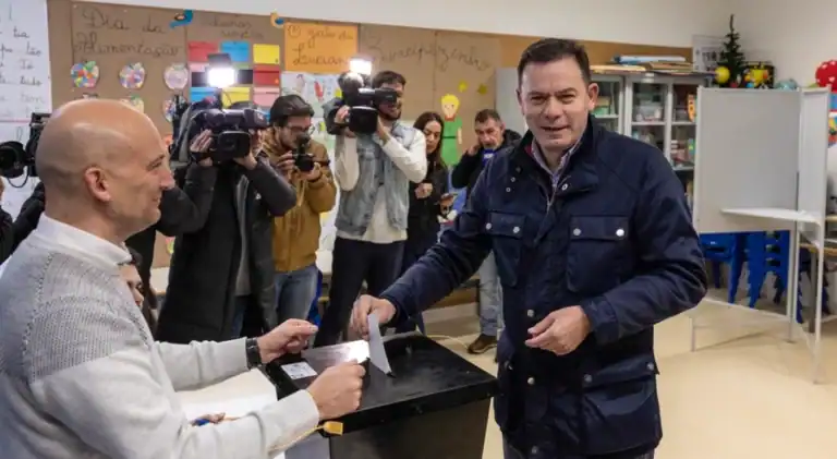 Luís Montenegro diz estar tranquilo e otimista&nbsp;