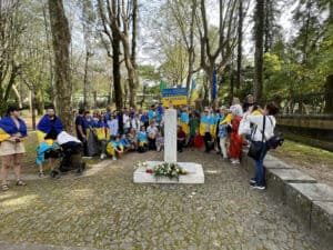 Ucranianos e bracarenses voltam a sair à rua para apelar à Paz&nbsp;