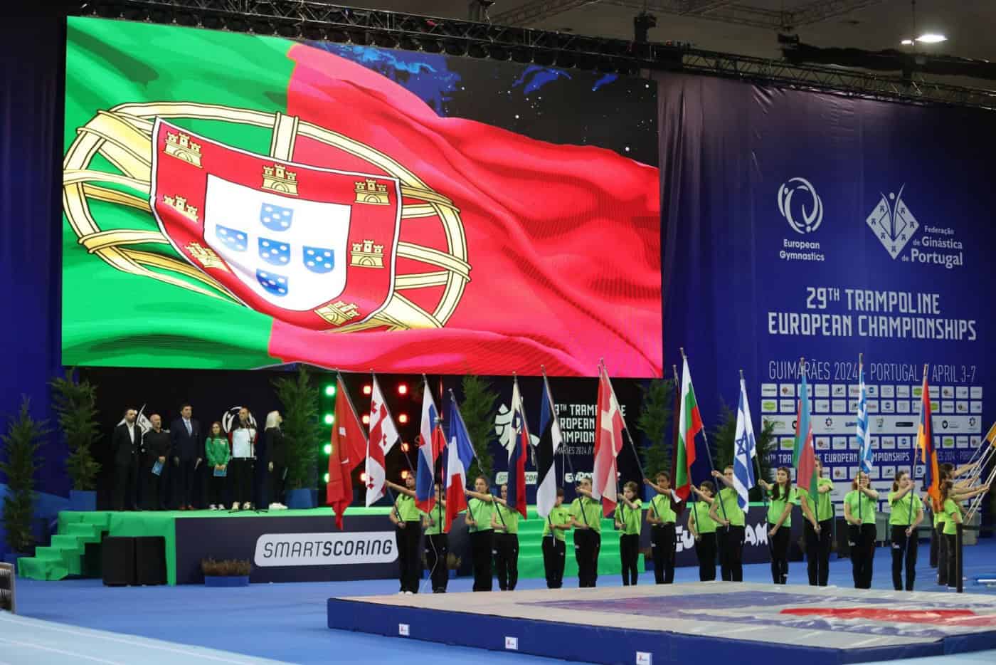 Cinco ginastas lusos nas finais de tumbling e duplo mini-trampolim dos Europeus