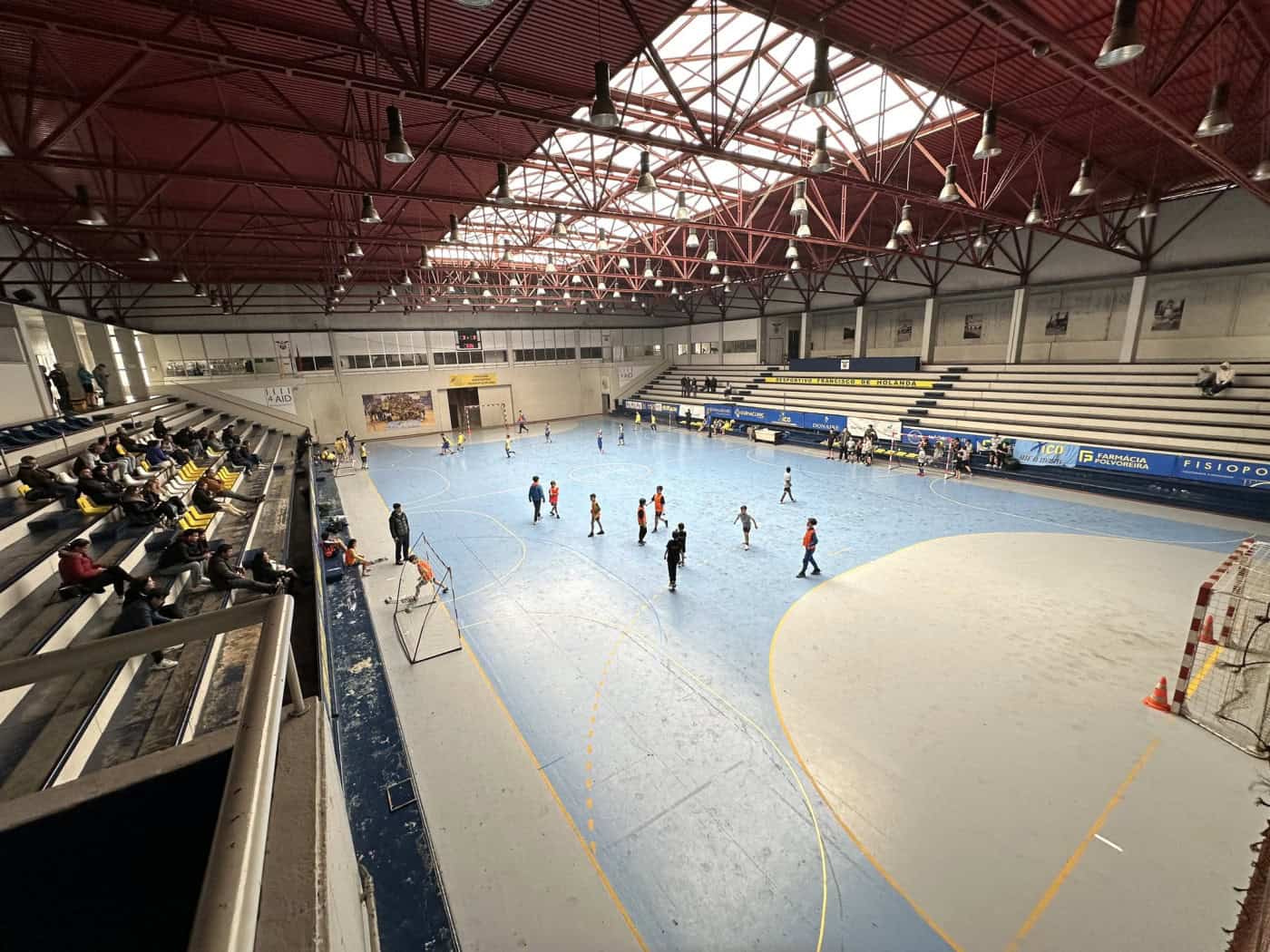 Pavilhão onde joga o Xico Andebol necessita de obras de meio milhão
