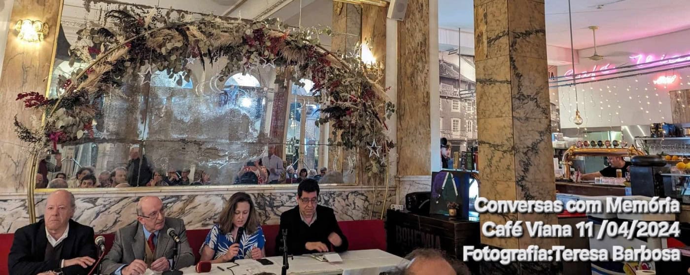 Vivências dos jovens de Braga antes do 25 de Abril recordadas em tertúlia no Vianna