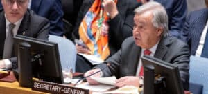 Guterres pede “máxima contenção” e defende que é “hora de recuar do abismo”&nbsp;