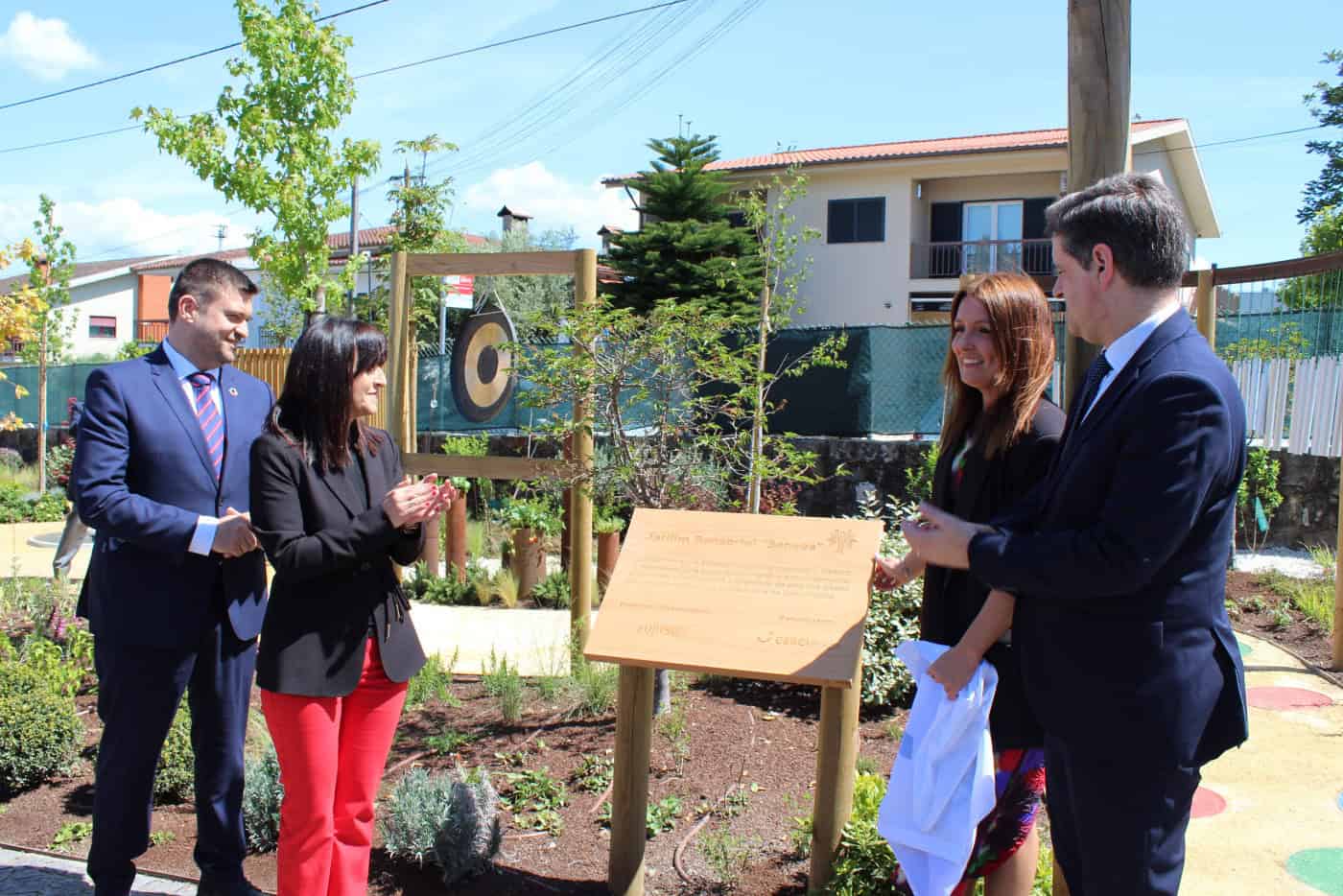 CERCI Braga inaugura jardim sensorial e terapêutico para melhorar qualidade de vida dos utentes
