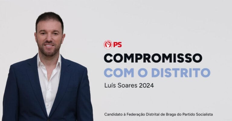 Luís Soares é candidato à Federação Distrital de Braga do PS