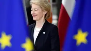 Von der Leyen pede UE "unida, pacífica e próspera" no Dia da Europa 