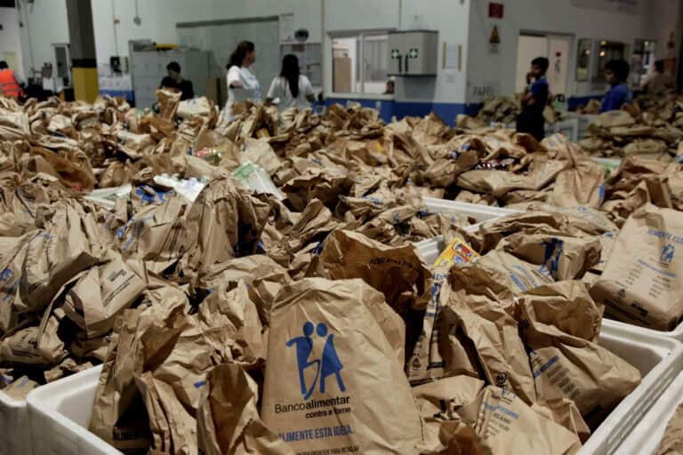 Banco Alimentar recolheu 1.755 toneladas de alimentos no fim de semana