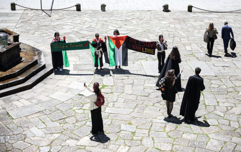 Reitor: "Protesto é natural. Situação em Gaza não pode deixar nenhum ser humano indiferente"