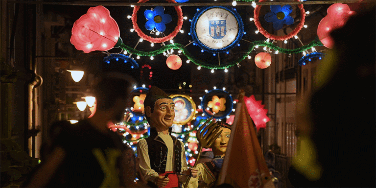 Gigantones e cabeçudos de diferentes pontos da Europa invadem Braga na noite de 22 de junho