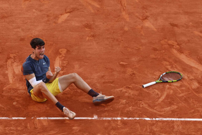 Roland Garros: Alcaraz vence Zverev e conquista terceiro ‘major’ da carreira&nbsp;