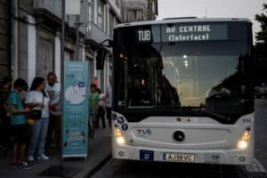 TUB com bilhetes de ida e volta a 1euro na noitada de São João