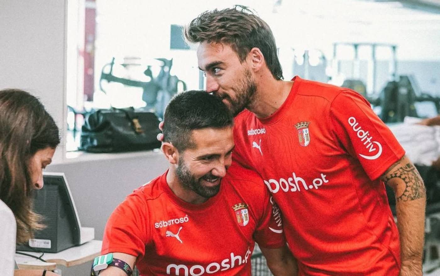 André Horta no dia 1 de preparação para a nova época do SCB