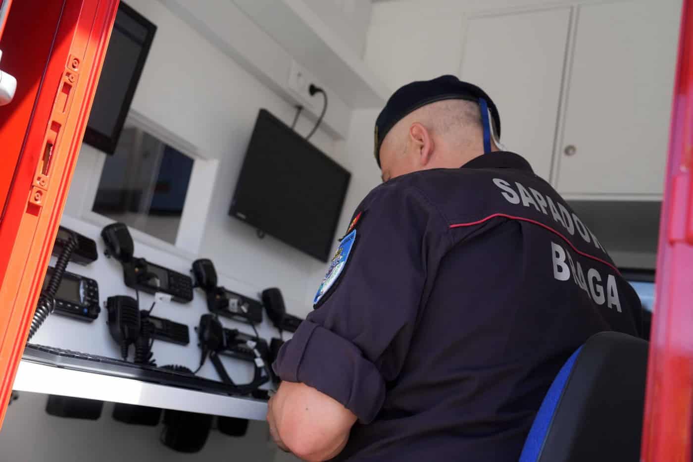 Sapadores de Braga com novo veículo de comando e comunicações