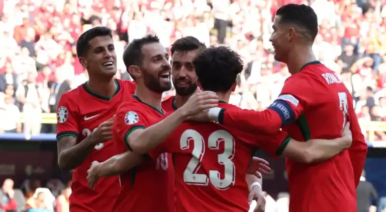Portugal está nos oitavos-de-final do Euro 2024