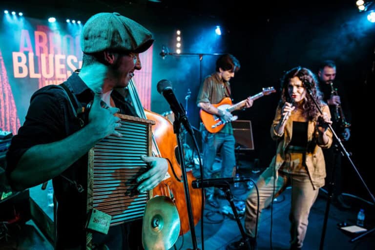 Gringo’s Washboard Band no arranque do Nova Arcada Braga Blues, no RUM by Mavy