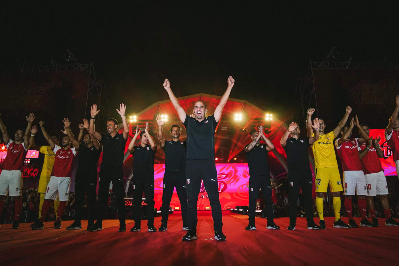 “Vamos dar tudo, vamos dar a pele em campo, em todas as jogadas”