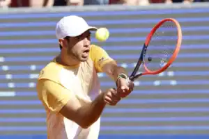 Chuva adia encontro de Nuno Borges em Paris'2024