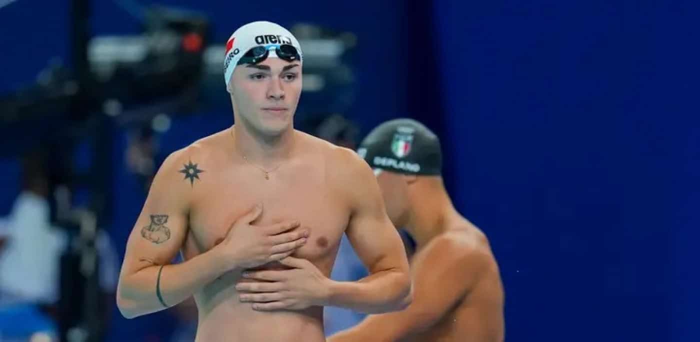 Paris2024. Nadador português Diogo Ribeiro nas meias-finais dos 50 metros livres